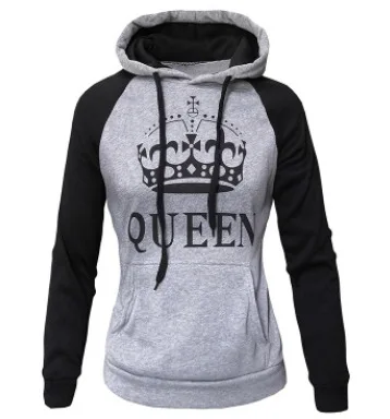 Женская Корейская одежда толстовка с капюшоном для пар