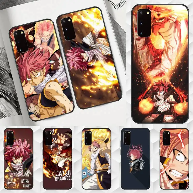 

Fairy Tail Natsu Dragneel Fire Phone Case For Huawei Y7 Y9 Y6 Y5 Y8 Y9 Y7P Y6P enjoy8 Y8P enjoy10S plus lite pro soft