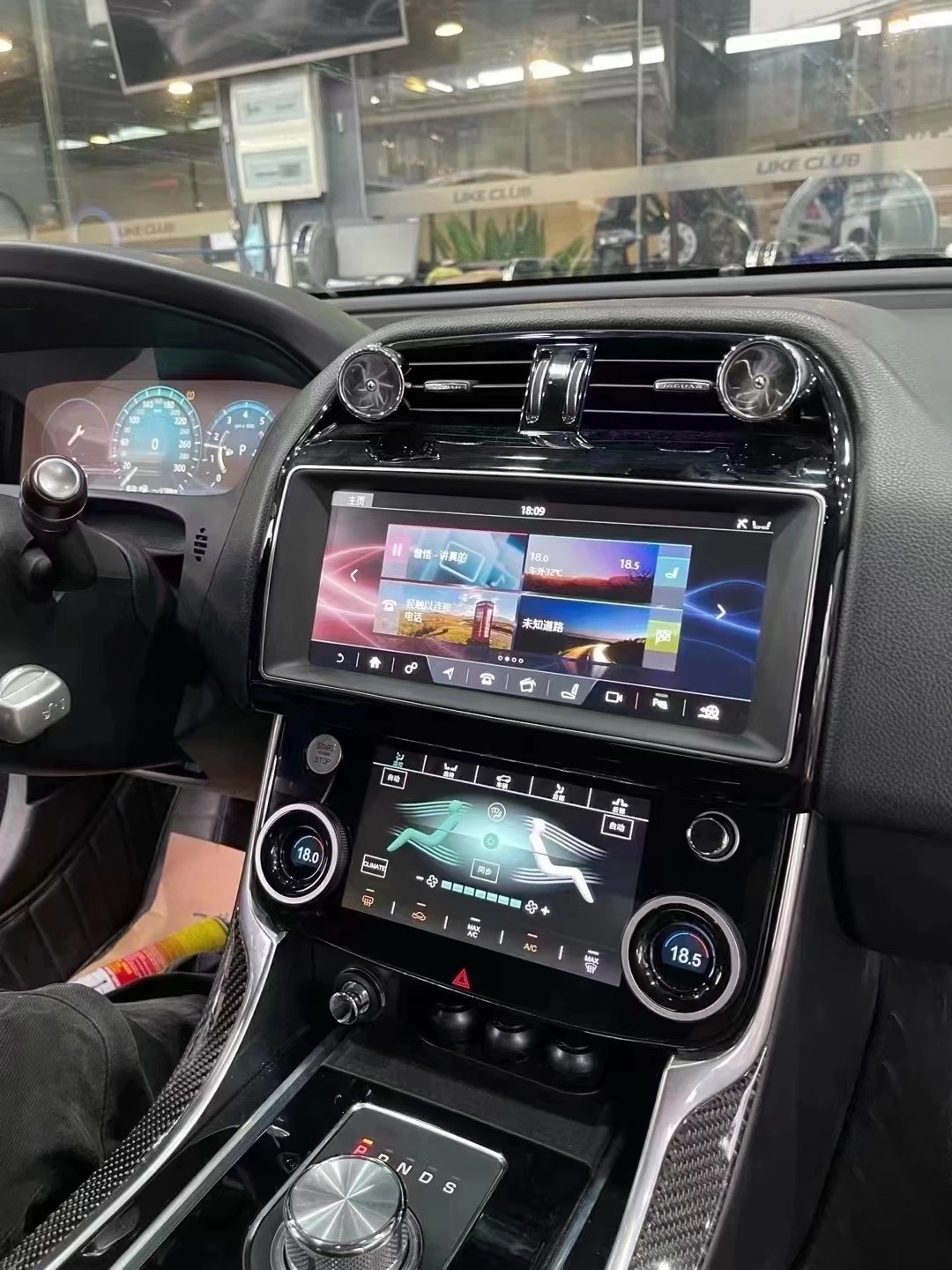 Новейший автомобильный ЖК-экран переменного тока для Jaguar XE XEL XF XFL F-PACE 2015-2020