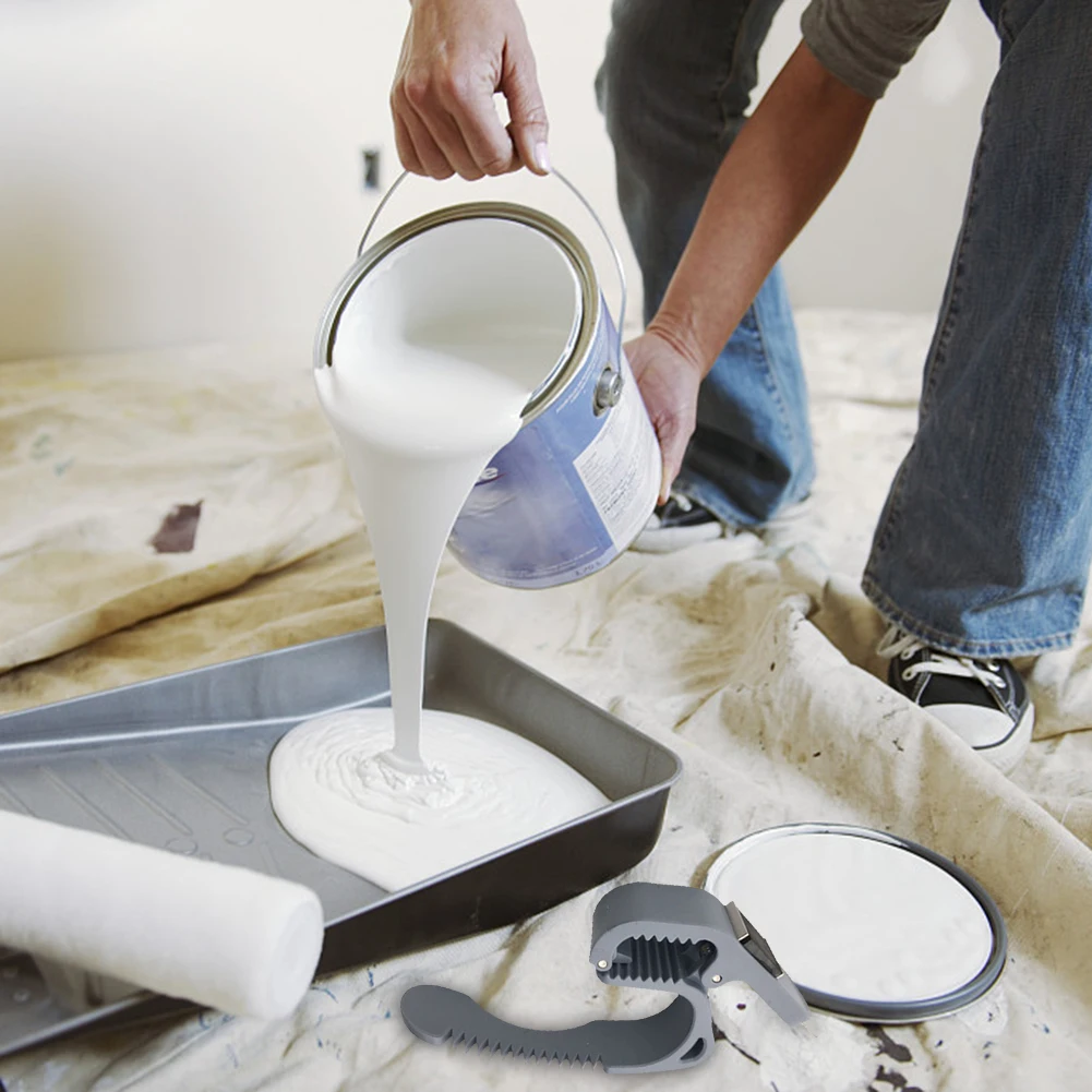 

Paint bucket Barrel opener Spanner Paint bucket clip Handle Paint brush Cleaning tools Oil drum Open the lid