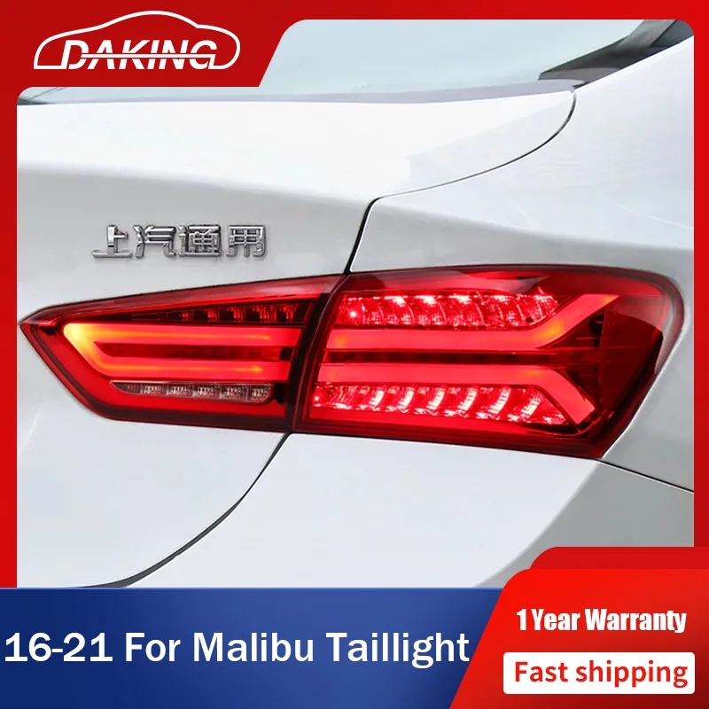 

LED Rear Lamp For CHEVROLET Malibu XL 2016-2017 Taillight For AUDI Style LED DRL With Dynamic Moving Turning Singnal Taillights