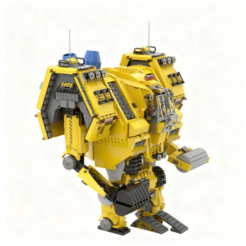 Фото 4698 деталей MOC Emmets Construct O Mech, модель из фильма, строительные блоки, рождественский подарок, коллекционная игрушка, набор для сборки, 3D-образование, DIY. №4