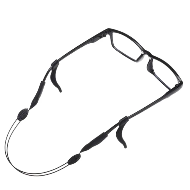 

1set Scalable Silicone Sports Eyeglasses Rope String Holder Eyewear Lanyard