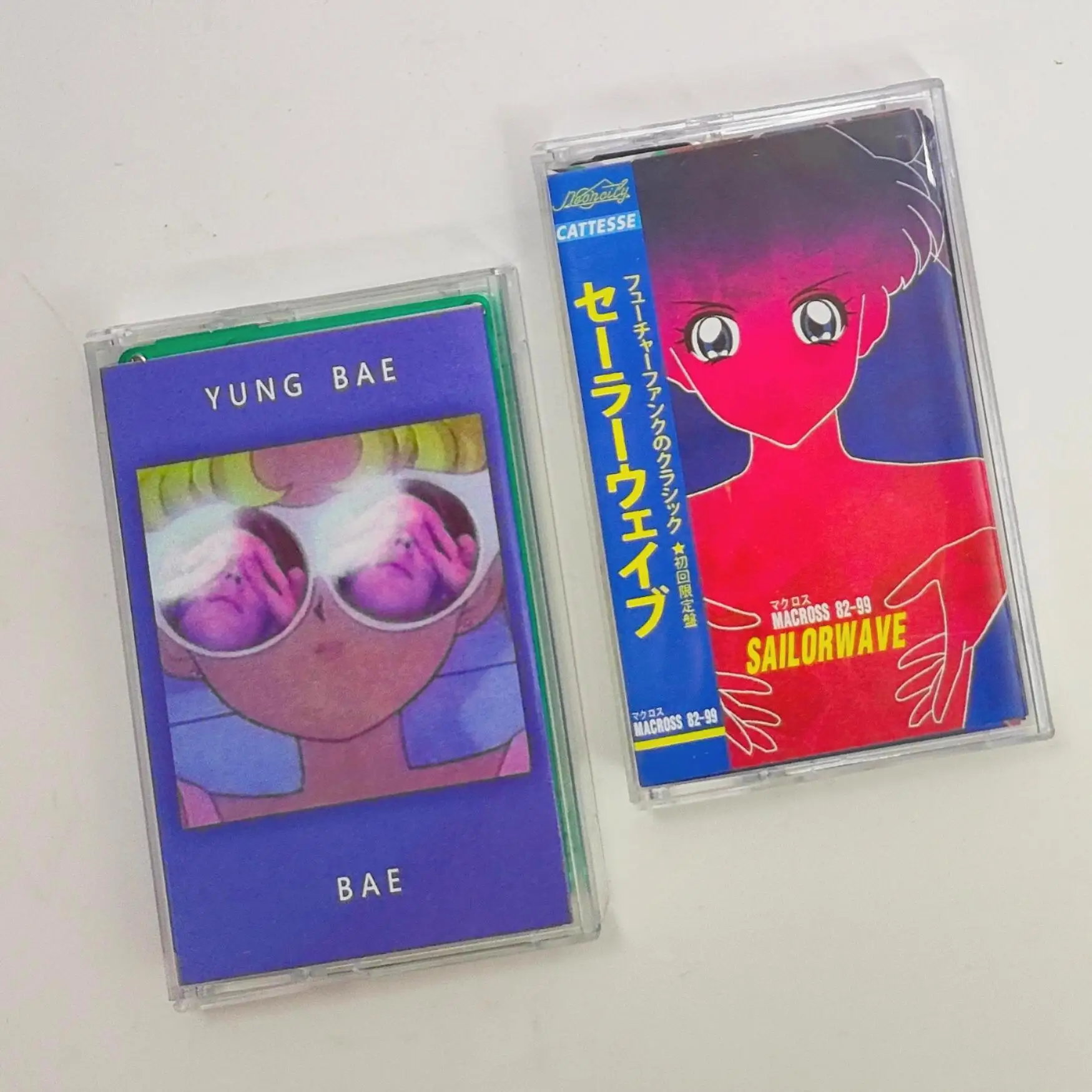 Фото City Pop Vaporwave MACROSS 82-99 Tsukino Usagi музыкальная лента Bae альбом SAILORWAVE II кассеты для косплея Walkman Soundtrack Box подарок №2