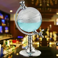 globe wine dispenser whiskey decanter set antique glass liquor wine dispenser western restaurant bar props