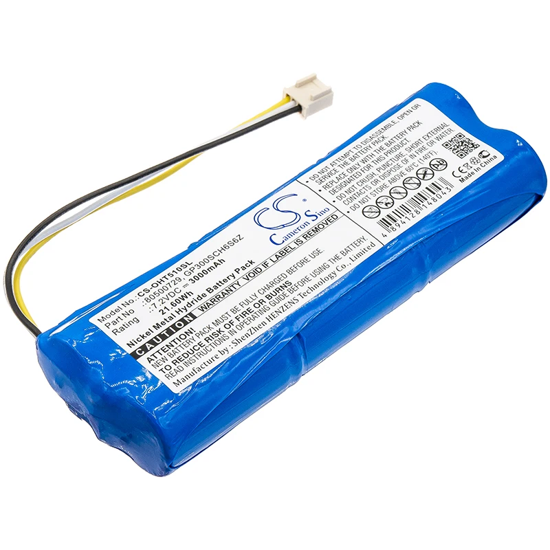 

CS 3000mAh / 21.60Wh battery for Ohaus Defender 5000 bench scale, T51P, T51XW 80500729, GP300SCH6S6Z