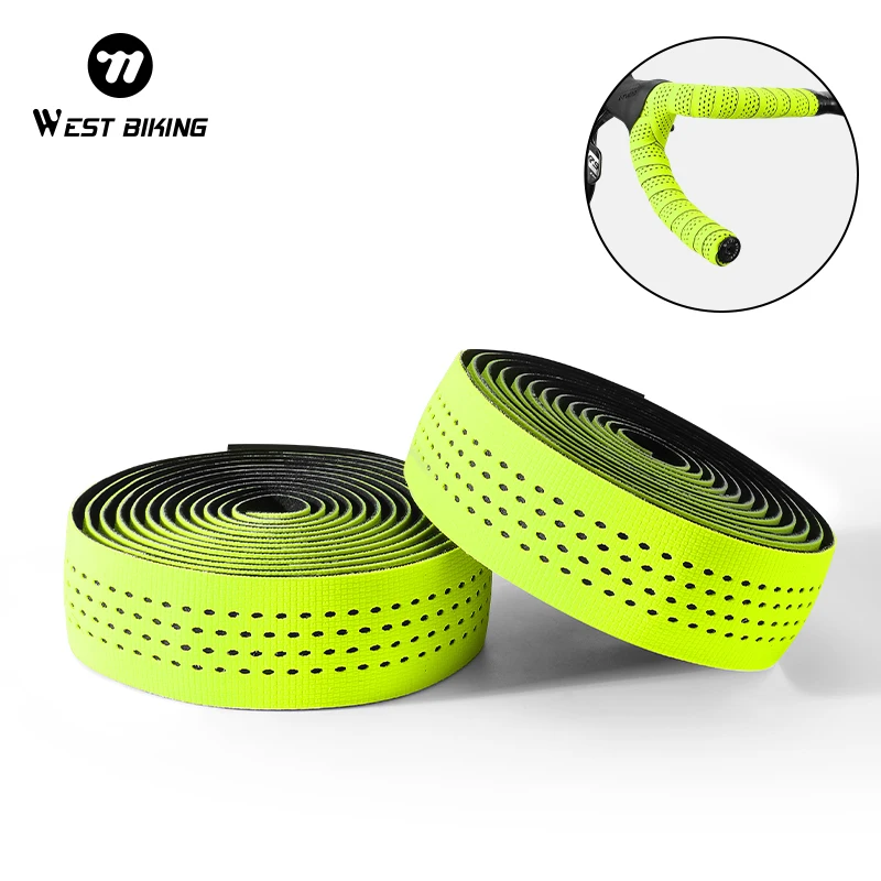 Ленты для руля велосипеда WEST BIKING мягкие амортизирующие ленты шоссейного удобные