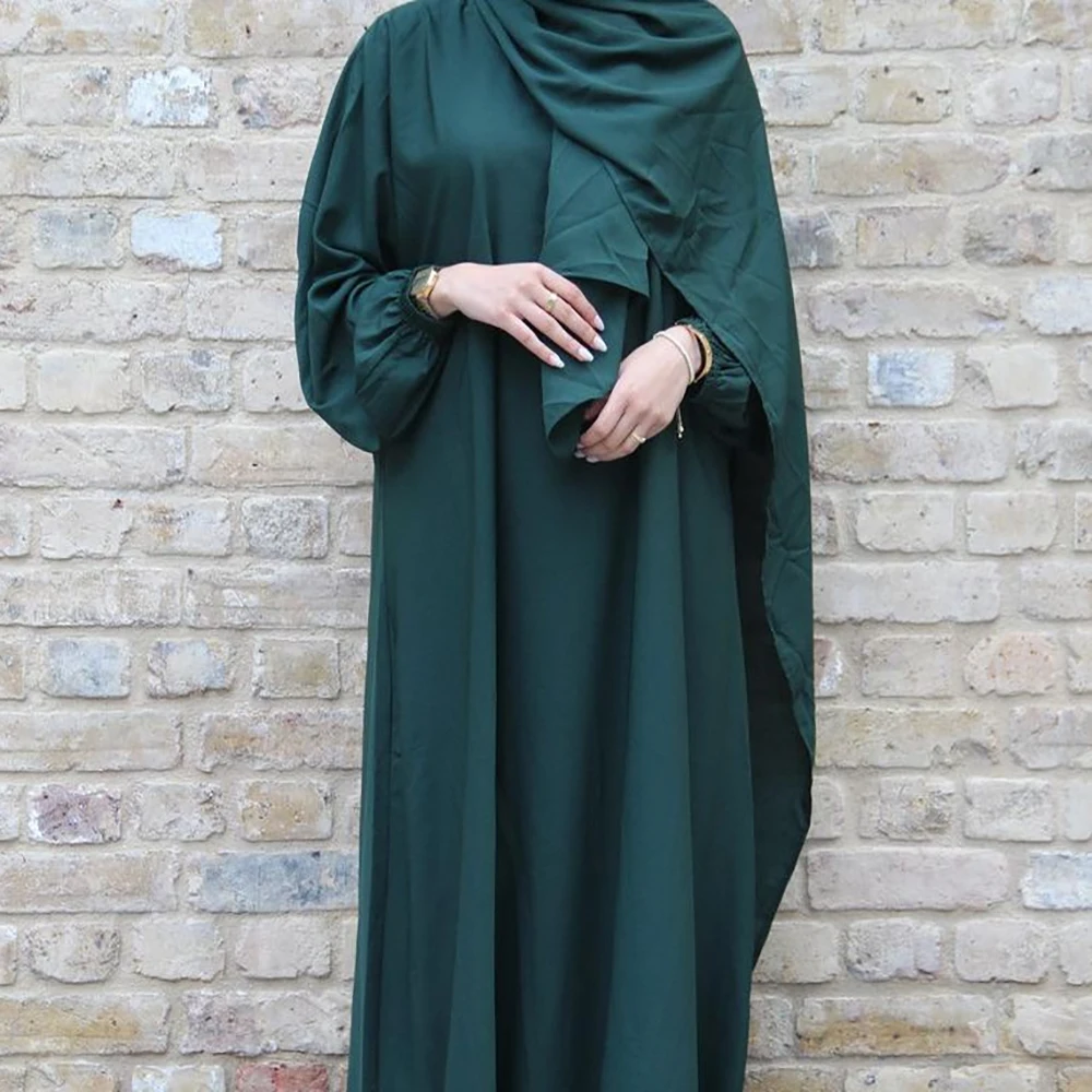 MD Рамадан ИД абайя Дубай мусульманский хиджаб платье химар Турецкая Малайзия ветеринарная одежда Jellaba Женская Марокканская одежда bububu