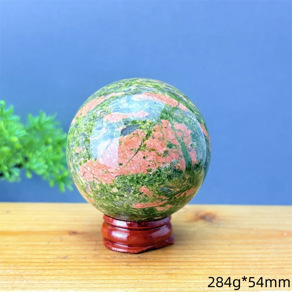 

Сфера из натурального унакита