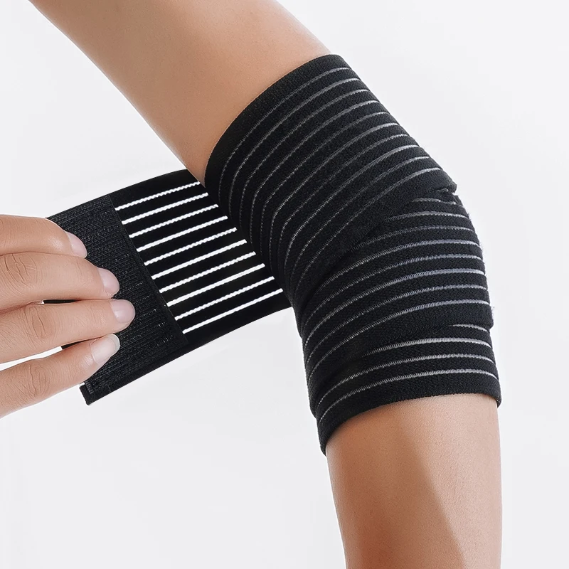 Sfit Cotton Elastic Bandage For Wrist Calf Elbow Leg Ankle Protector Knee Support Band Sport Tape Fitness Safety Outdoor Sports