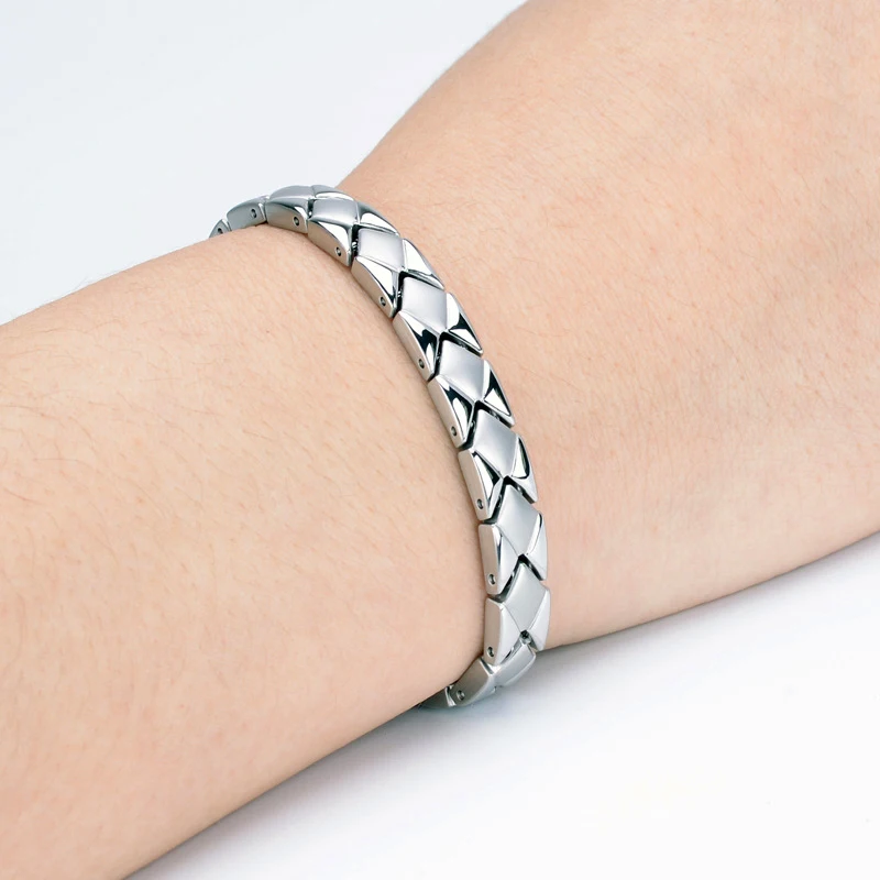 Женские магнитные браслеты терапевтический браслет из титановой стали для
