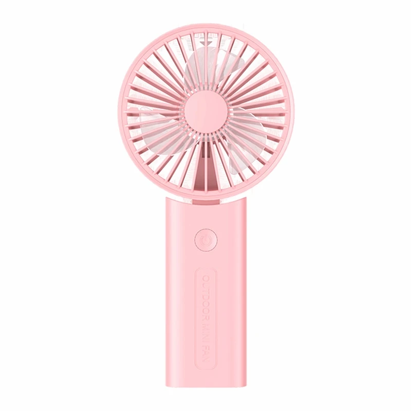 

Portable Mini Fan USB Rechargeable Lanyard Hand Fan Three Wind Speed Travel Portable Fans