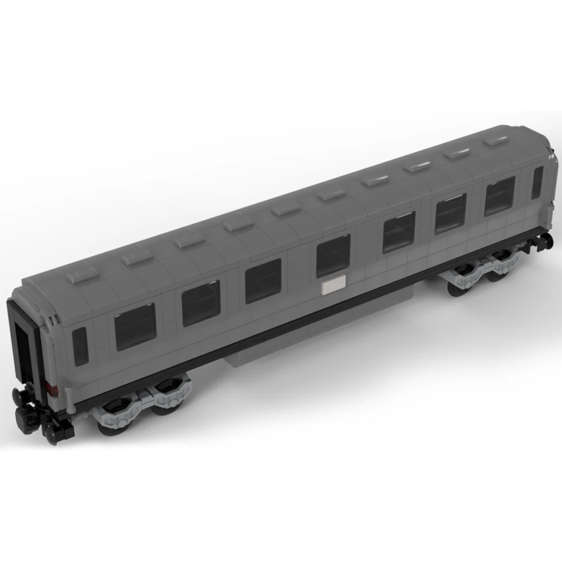 

Authorized 635pcs+ Genuine 6wide Santa Fe Passenger Train Carriages Vehicle Building Blocks Set - Designed By Count_of_brick