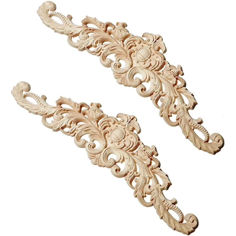 

Аппликации для резьбы по дереву, аппликации для резьбы по дереву, неокрашенные аппликации для мебели, двери, шкафа, Декор