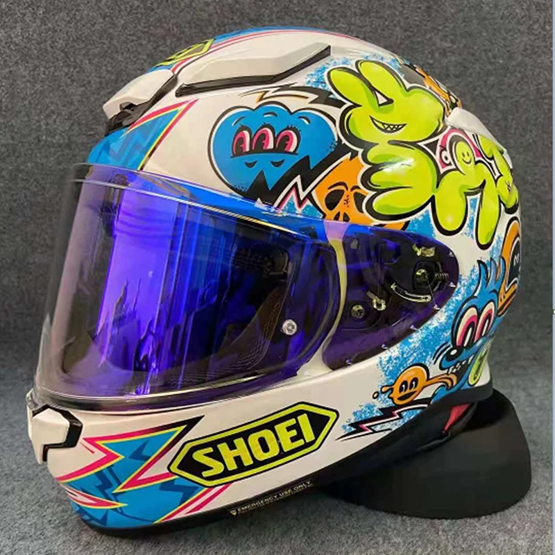 

Full Face Motorcycle helmet Z8 cartoon helmet Riding Motocross Racing Motobike Helmet new safe moto helmet