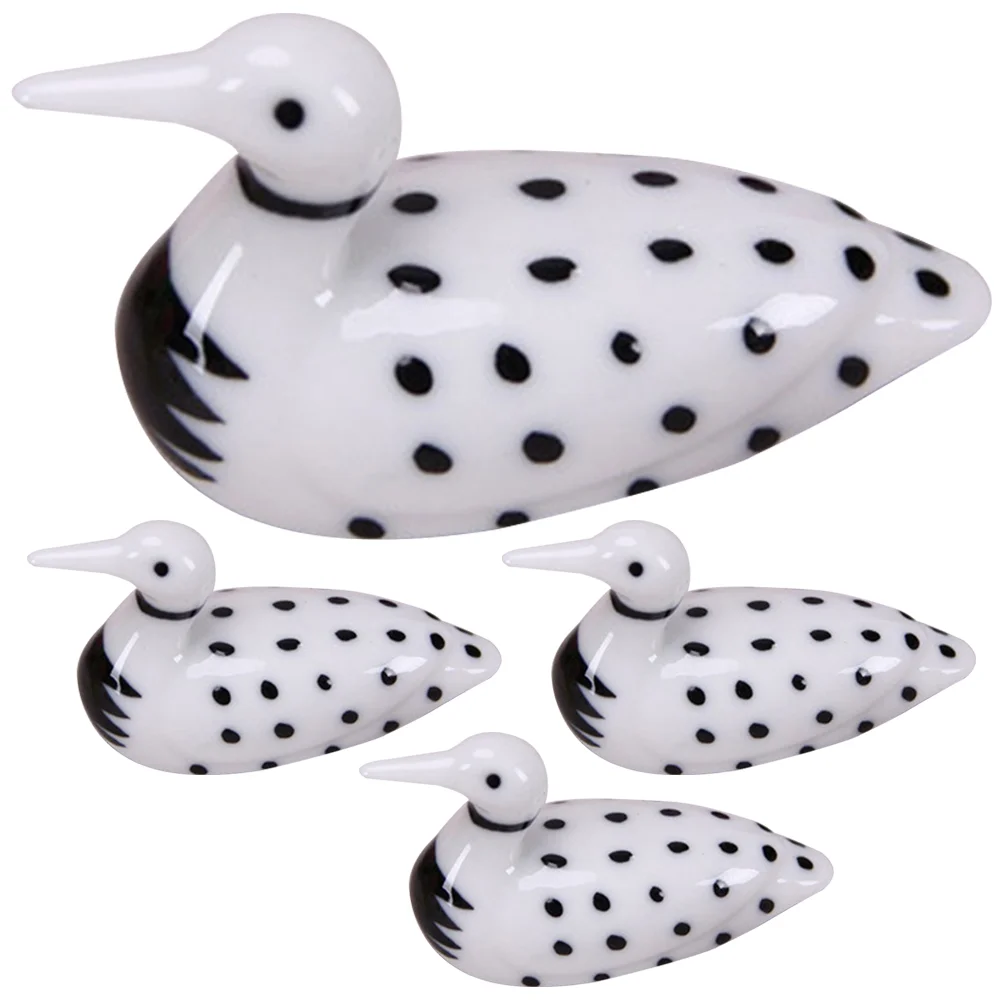 

Rest Chopstick Spoon Chopsticks Ceramic Duck Stand Holder Porcelain Set Dinner Brushes Landscape Micro Brush Ink Stickschop