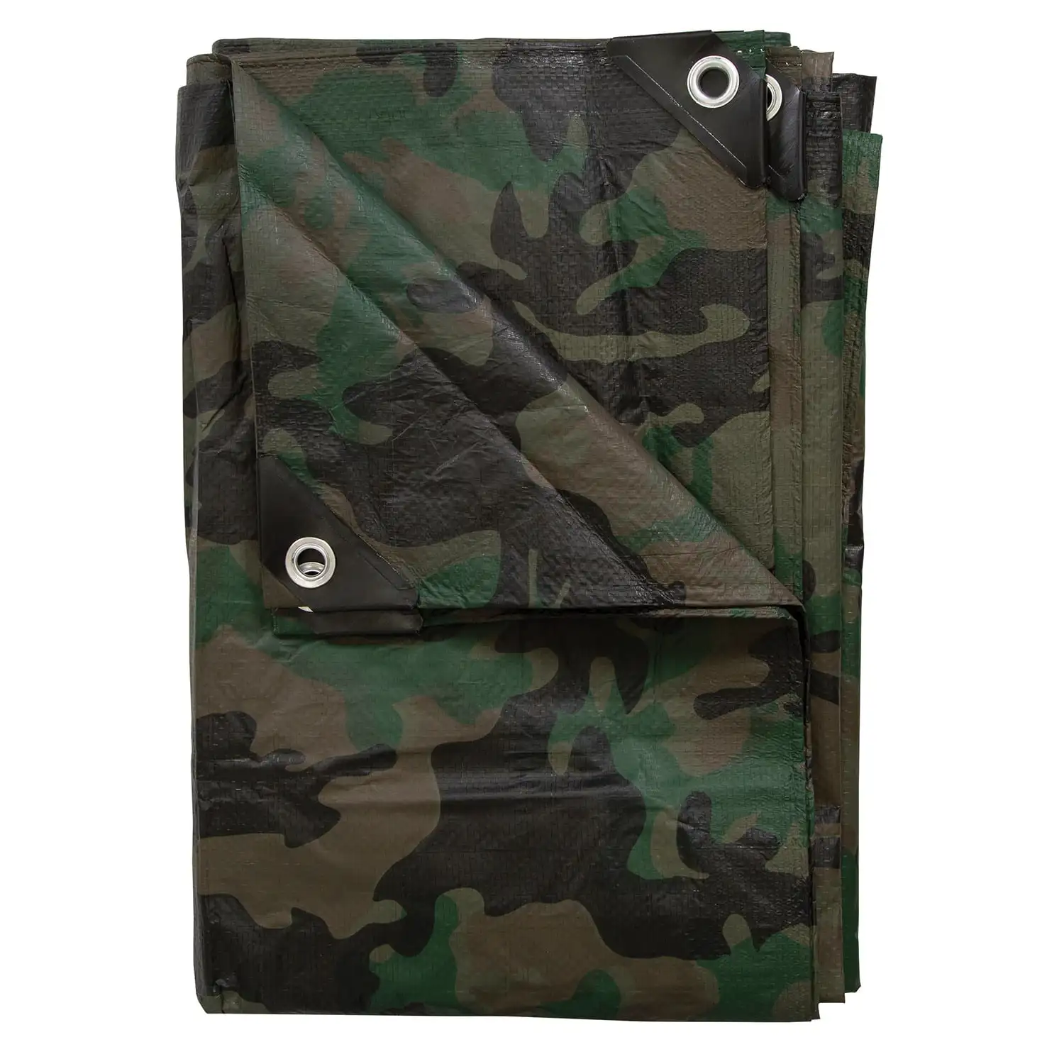 

T-57-C Woodland Camo Medium-Duty Rip-Stop Tarp (5 Feet X 7 Feet)