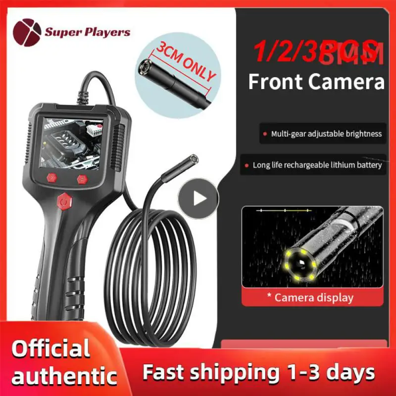 

1/2/3PCS IPS Screen Industrial Endoscope Camera HD1080P 30 Meter Cable Pipe Sewer Inspection Borescope IP68 Waterproof LEDs