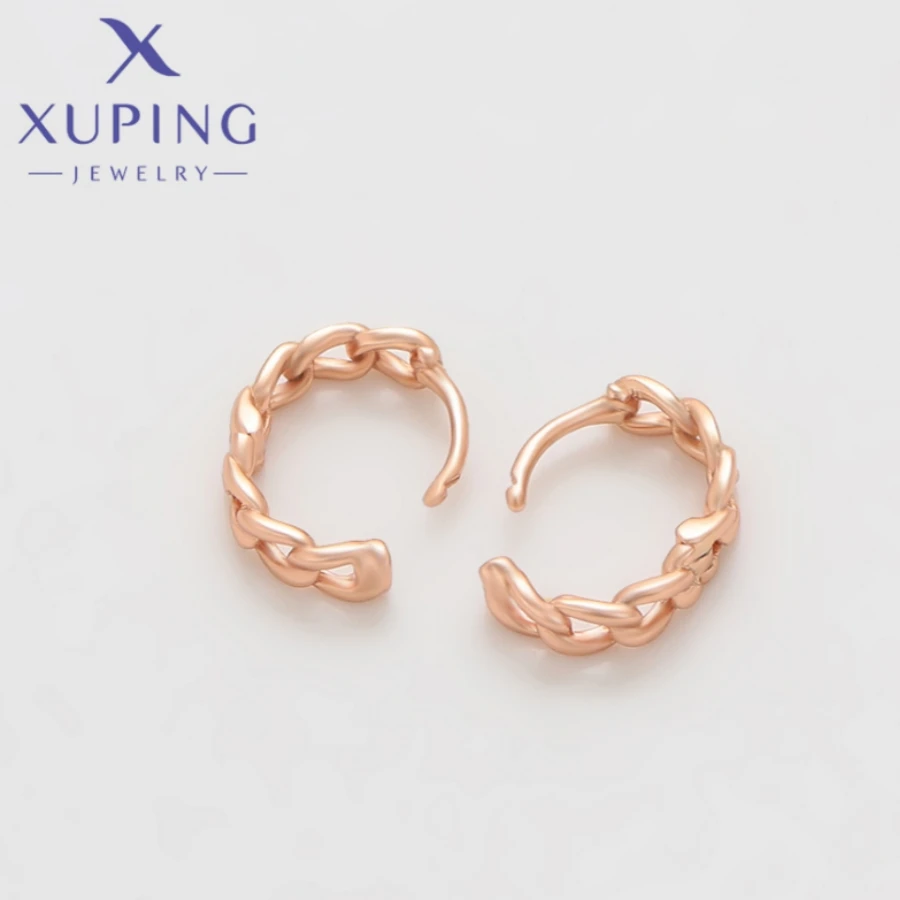 Металлические серьги-кольца Xuping