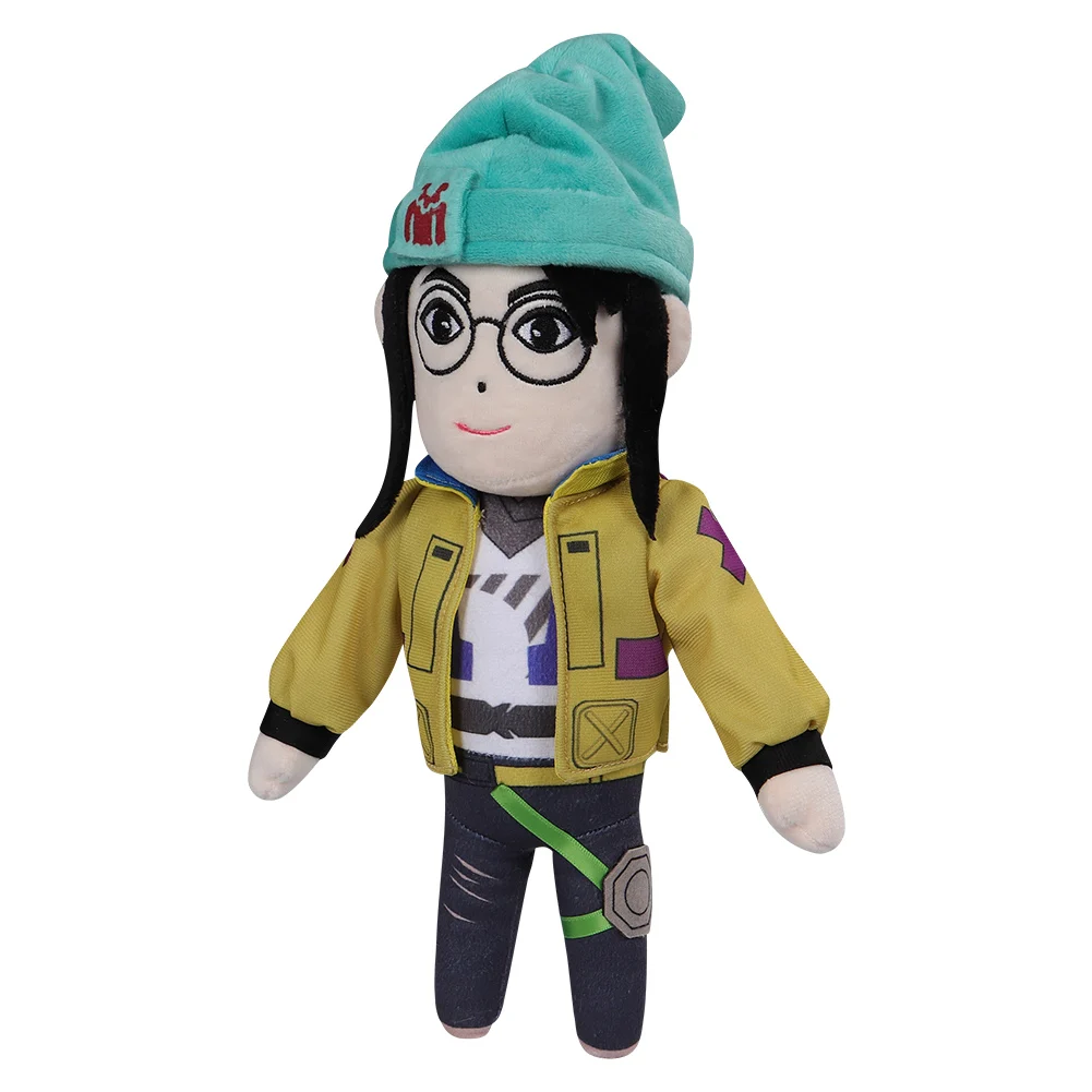 Плюшевые игрушки для косплея Valorant Kiljoy Мультяшные мягкие куклы талисманы детей