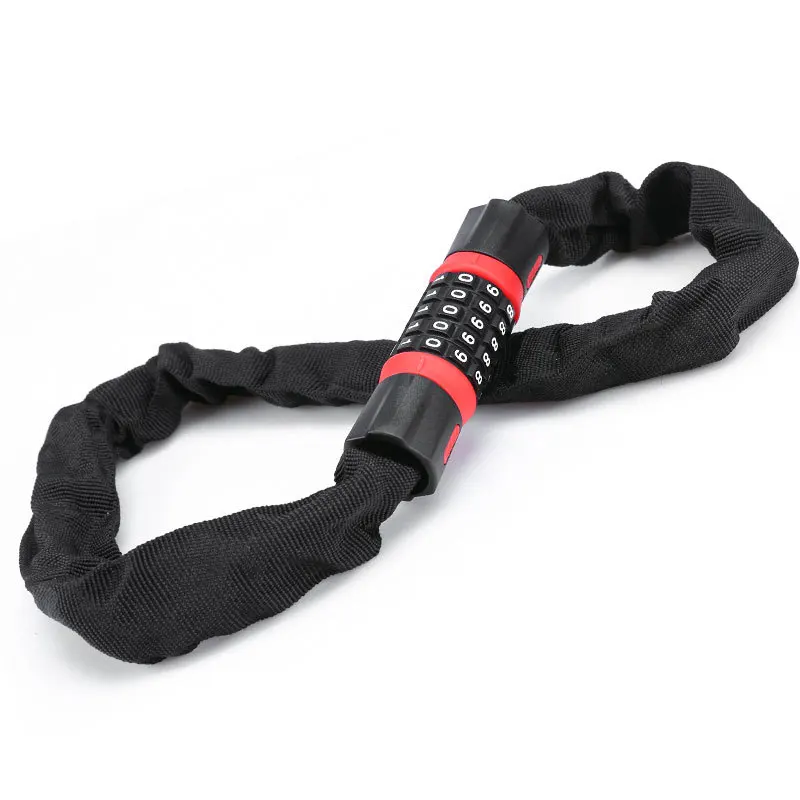 2021 New Product Foldable cycling Chain Anti-Theft Mountain Bike Easy Carrying Bicycle Password Lock