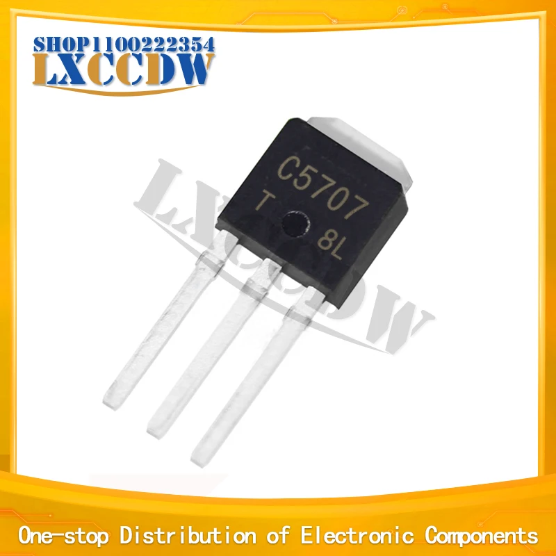 

10 шт., транзистор NPN 2SC5707 C5707 TO-251 Silicon