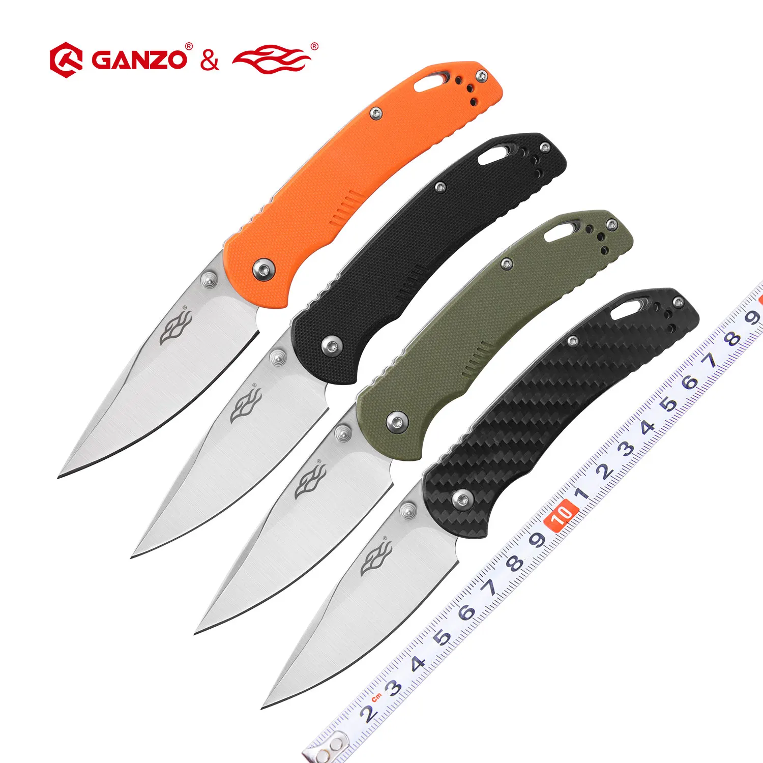 Фото Складной нож FBKNIFE F753M1 с лезвием из стали 440C и рукоятью из G10, инструмент для выживания, кемпинга, карманный нож, EDC-инструмент для активного отдыха. №1