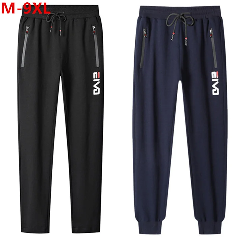 

Jogging Pants Teenagers Ankle Length Plus Size Black Sweatpants Loose Spring Autumn Harem 8XL 9XL Boys Men 7XL Sweat Trousers