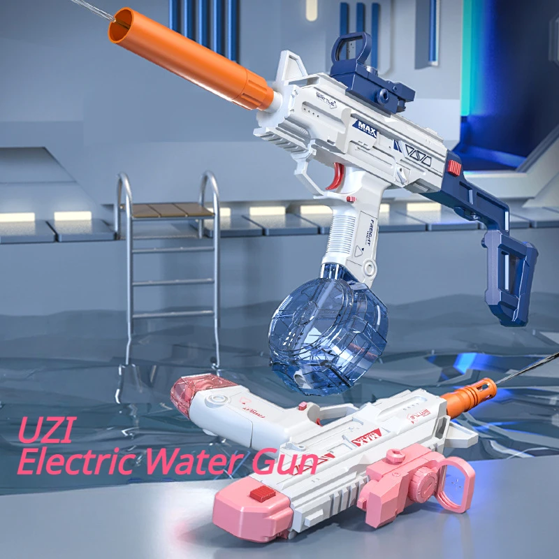 Игрушечный водяной пистолет UZI электрические автоматические пистолеты
