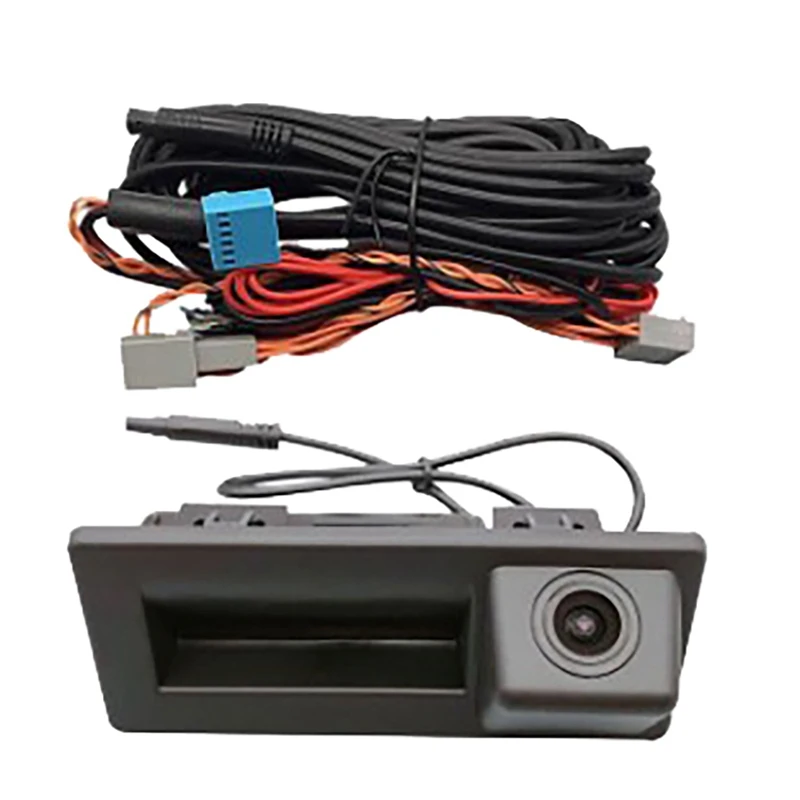 

Car Reverse Backup Trunk Handle Camera For- A3 A4L S3 Q7 Skoda Rear View Camera