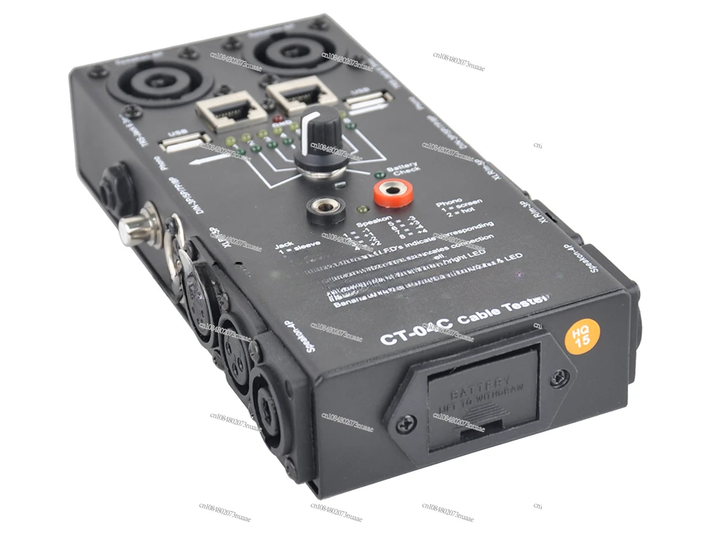 Многофункциональный тестер кабеля CT-04C Pro Audio Network XLR Mic DMX RJ45