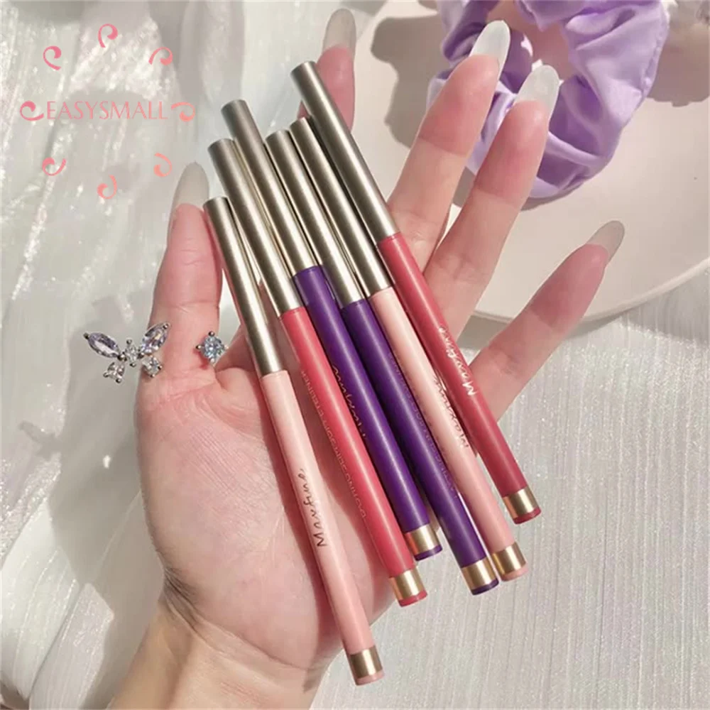 7 Color Waterproof Not Blooming Eyeliner Pencil Long-lasting No Fade Women Sexy Colorful Eye Liner Liquid Pen Makeup Cosmetic images - 6