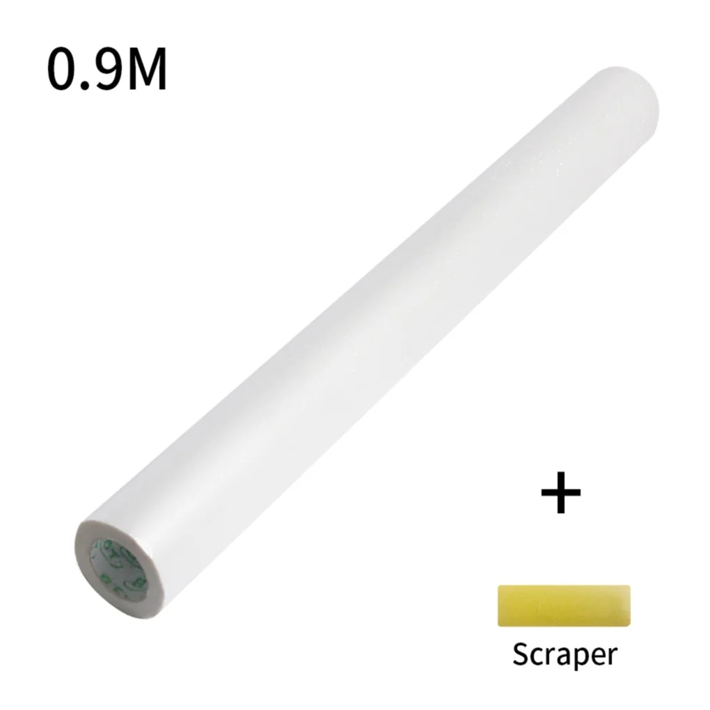 

Window Sticker Waterproof Frosted Glass Film PVC Electrostatic Decal Anti UV Home Decoration, 2x0.45m