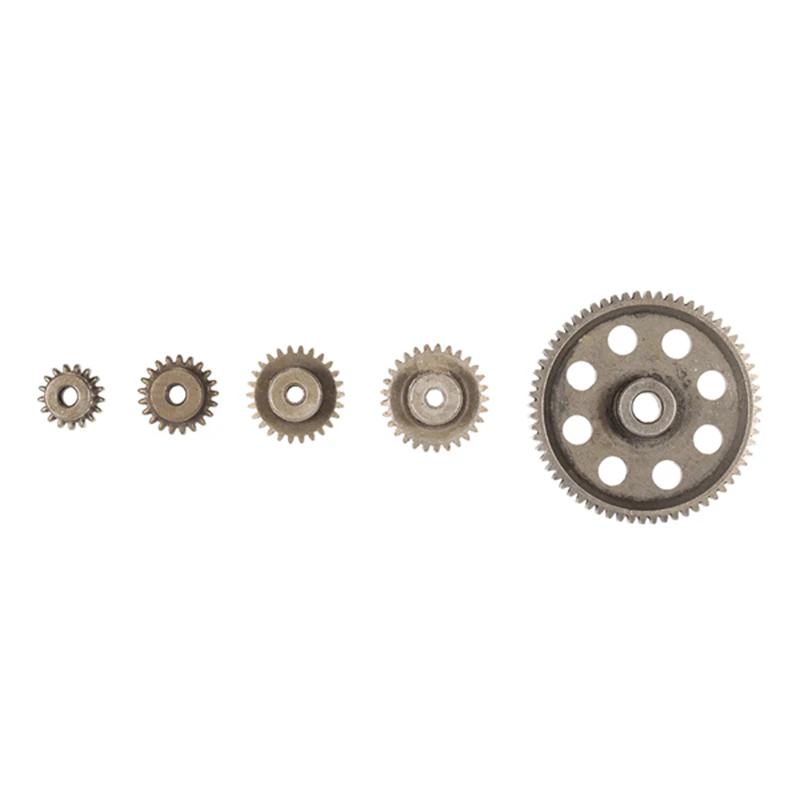 

2Set Diff Differential Metal Spur Gear 64T 17T 21T 26T Motor Gear For HSP 1/10 RC Car Truck 94111 & 64T 17T 21T 26T 29T