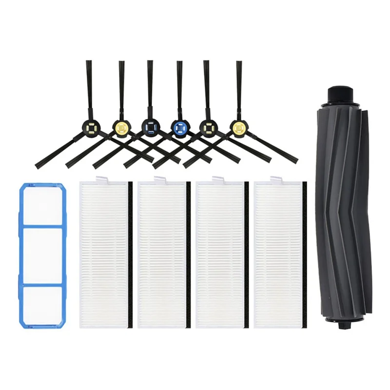 Для ILife A7 A9S V8 V8S X750 X800 X785 V80 L100 Silvercrest SSR1 SSRA1 Резиновая основная боковая щетка