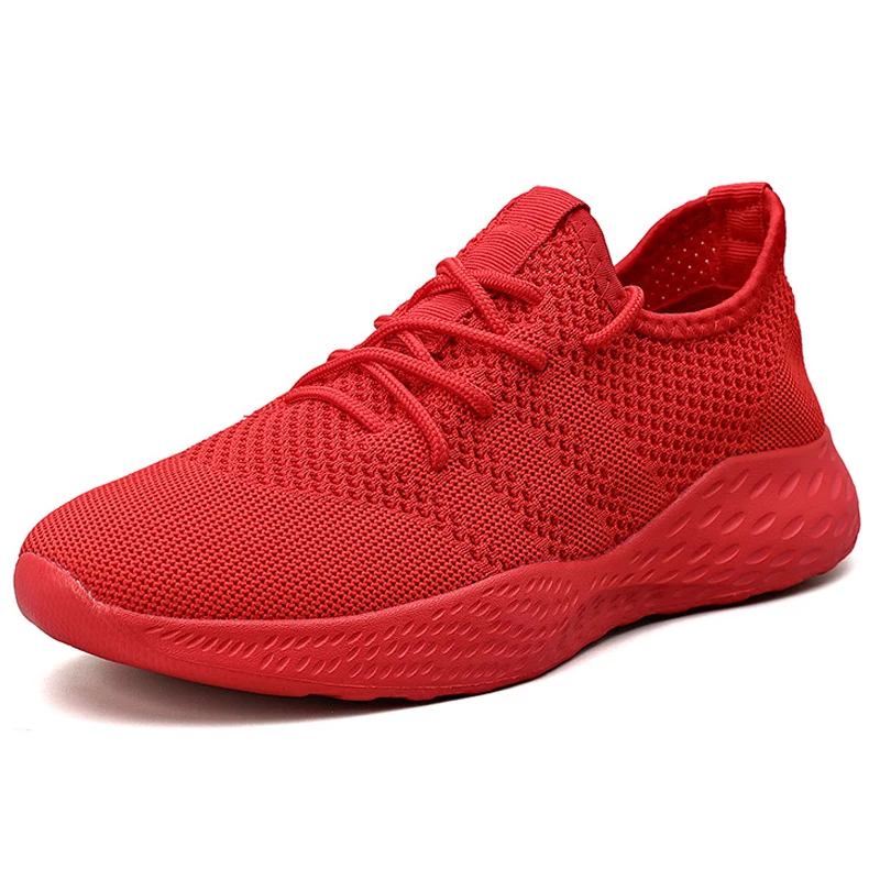 

New Weave Casual Lightweight Fashion Men's Running Shoes 48 Breathable Mesh Comfortable Men's Sneaker 47 Jogging Men's Shoes 46
