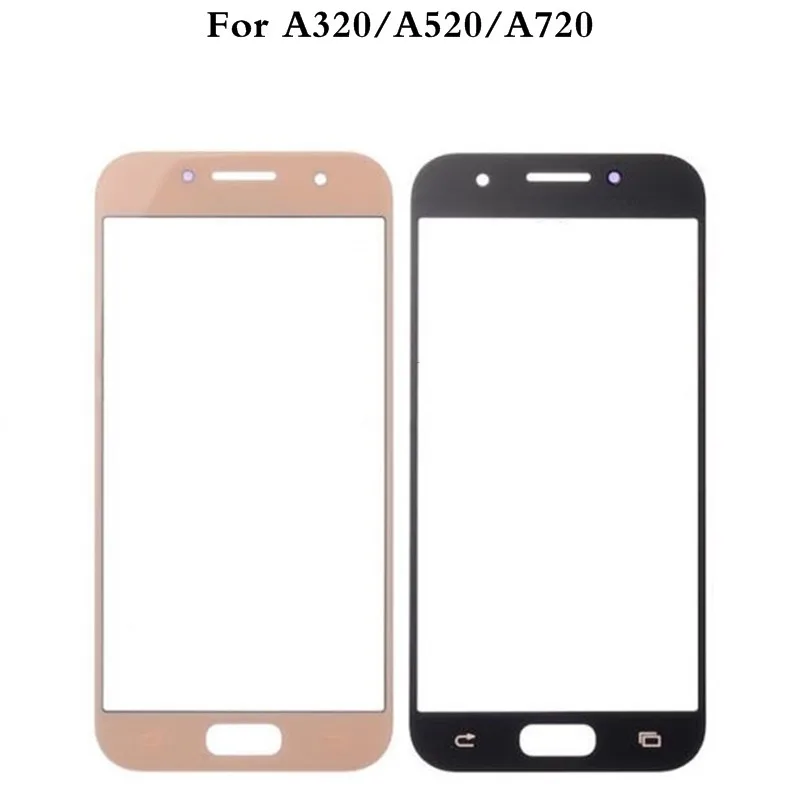 

Front Panel Touch Screen Sensor For Samsung Galaxy A3 A5 A7 2017 A320 A520 A720 LCD Display Digitizer Glass TP Cover Replacement