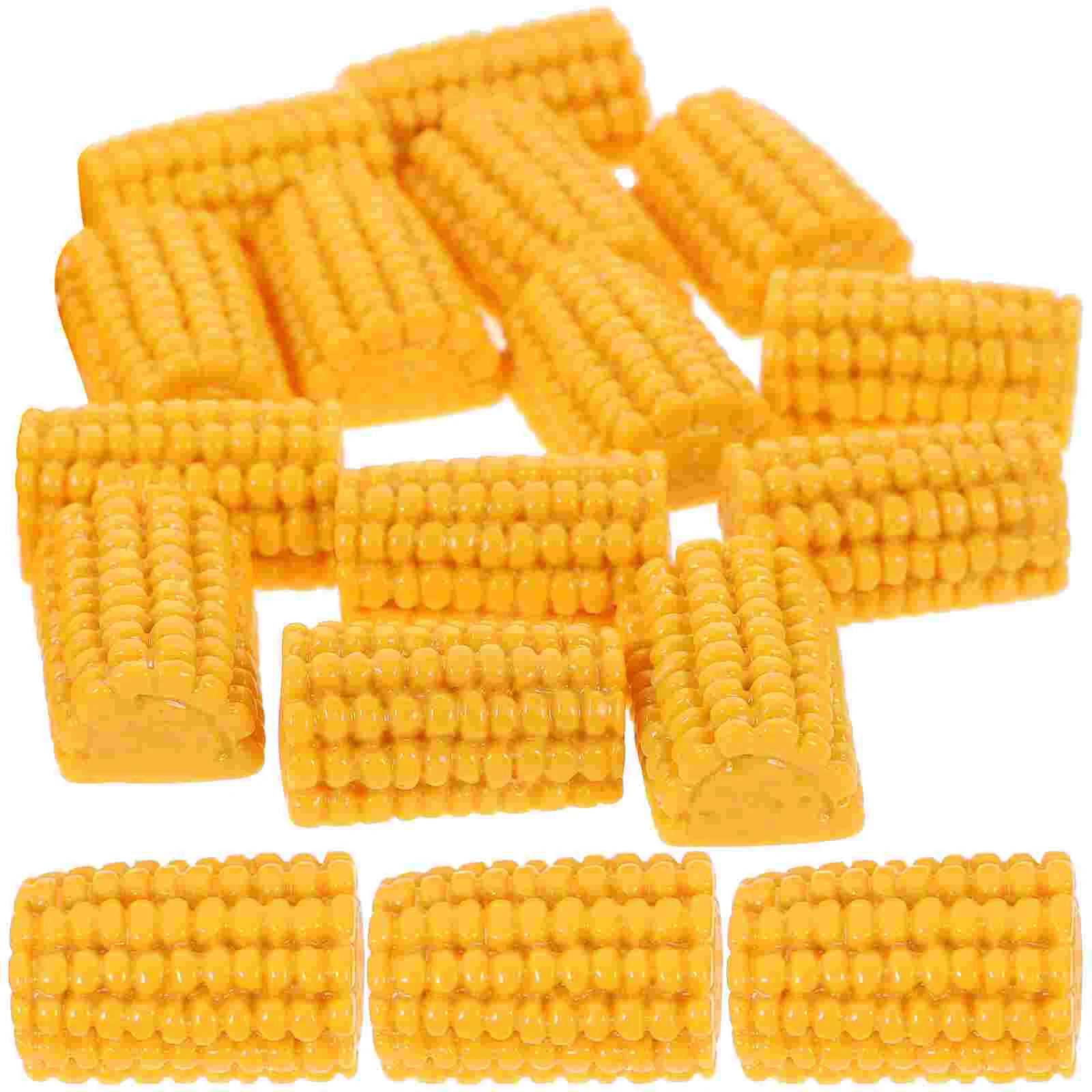 

Corn Flatback Artificial Fake Cob Charms Charm Resin Diy Decor Beads Simulation Vegetables Case Shell Decorations Food Lifelike
