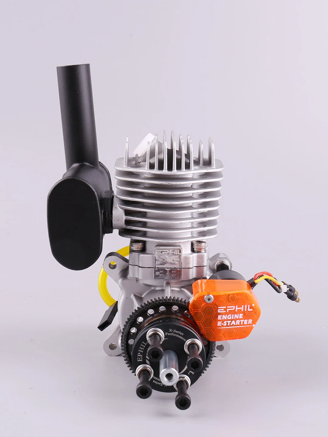 Фото Ephilpower X-38CC-S Pro модель самолета бензиновый двигатель электрический стартер одноцилиндровый двухтактный боковой ряд №2