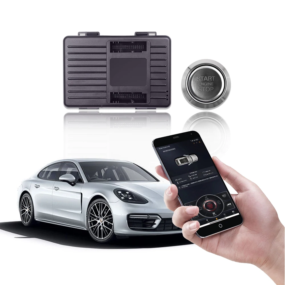 Для 05-12 Porsche/Boxster/Cayman/911 автомобилей добавление системы дистанционного запуска и PKE