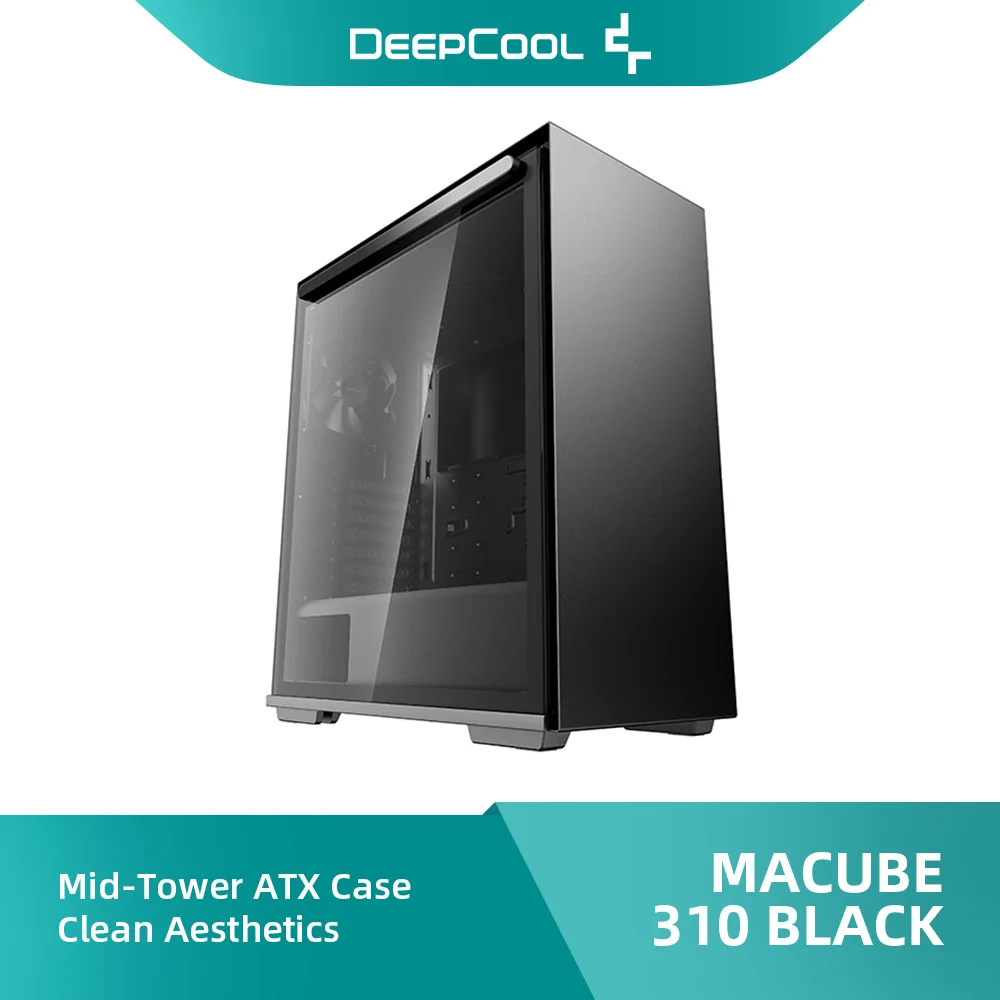 

Водяной охладитель DeepCool MACUBE 310, черный корпус компьютера Mid-Tower, 7 + 2 слота