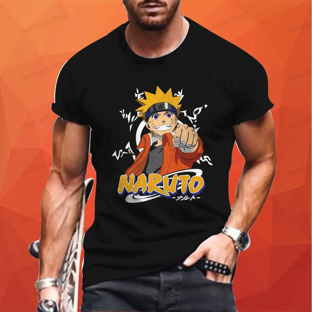Shippuden футболка для мальчиков и девочек Наруто мужская с 3D принтом аниме коротким