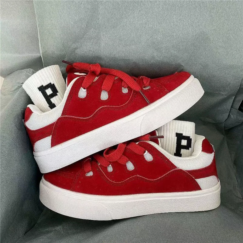 

2023 New Canvas Shoes Women's Casual Shoes Board Shoes Versatile Single Shoes Platform Thick Soles Tenis Feminino