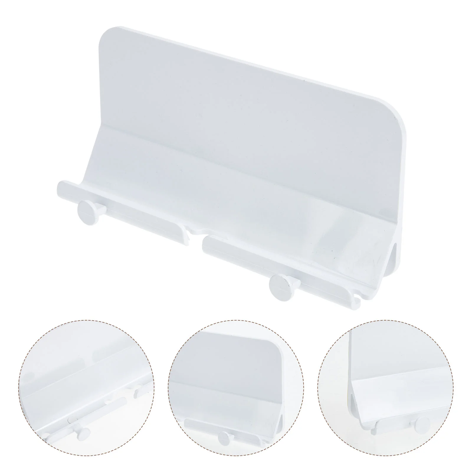 

Wall Mount Mobile Phone Holder Mounted Rack Wall-mounted Storage Shelf Bracket White Stand Speaker