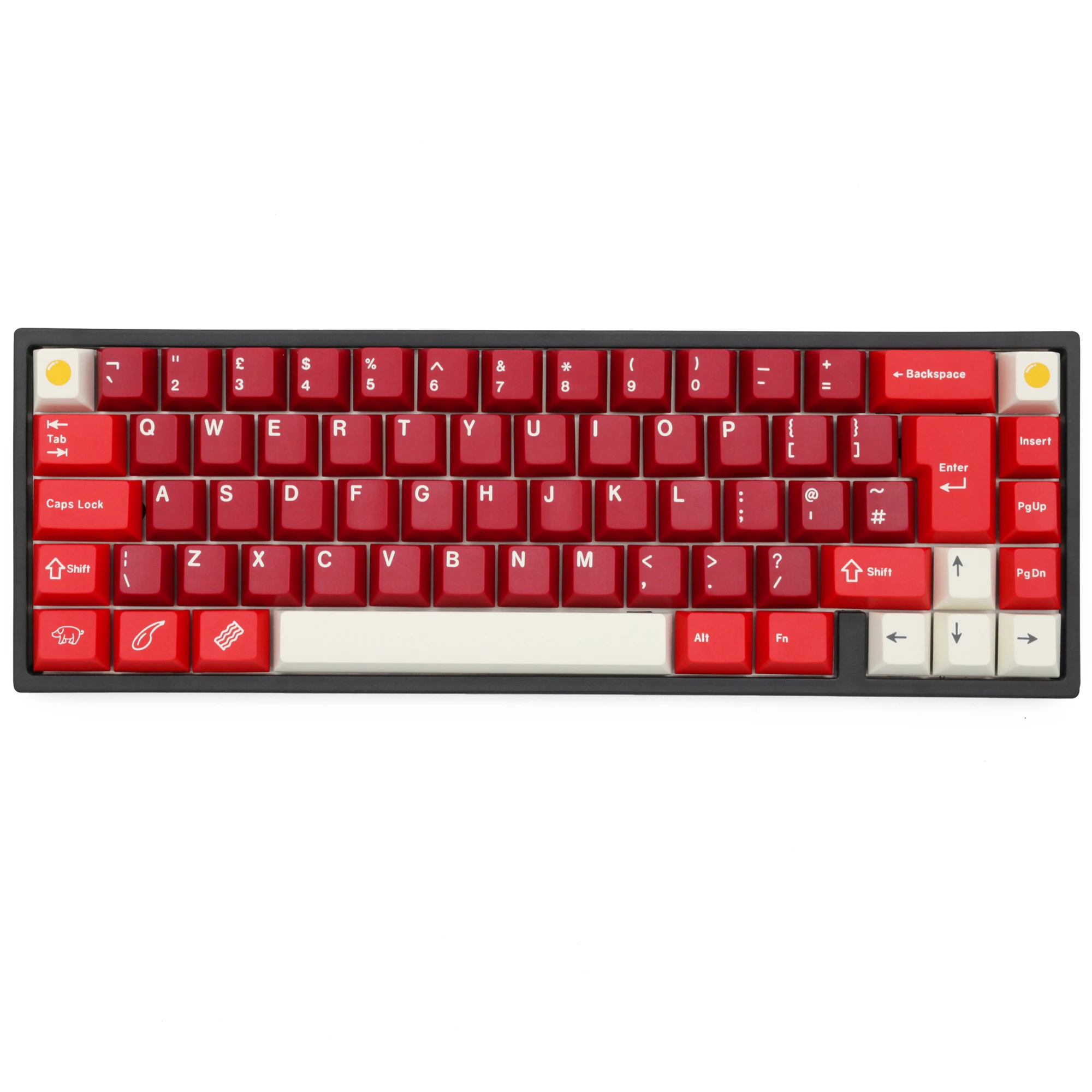bm65rgb bm65 ISO rgb 65%  hot swappable Custom Mechanical Ke