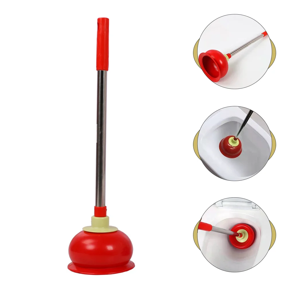 

Plunger Toilet Cleaner Drainsewer Unclog Pump Pressure Pipes Waste Pipe Sink Helper Plumber Out Hand Rubber Brush Piston Flange