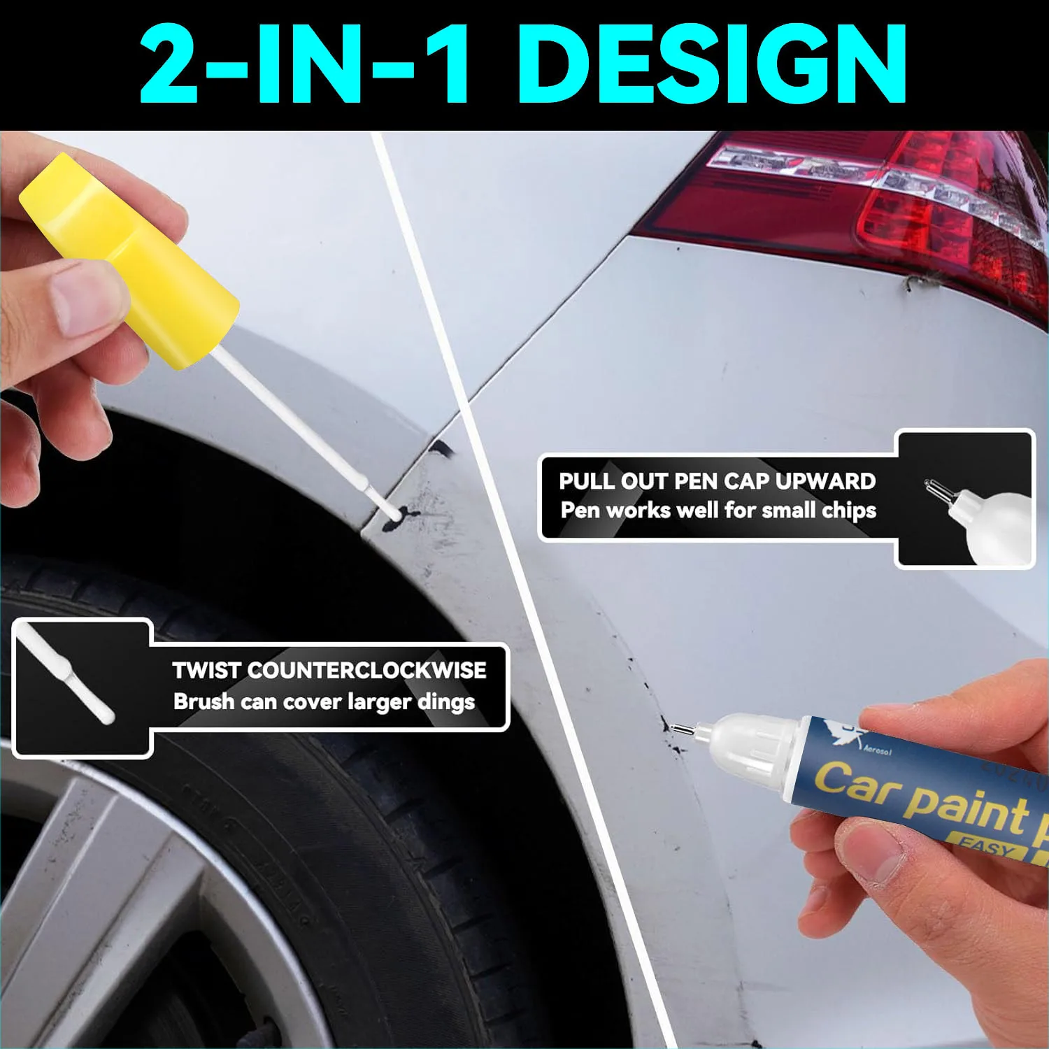 Ручка для ремонта автомобильной краски Honda Civic уход за краской ручка рисования