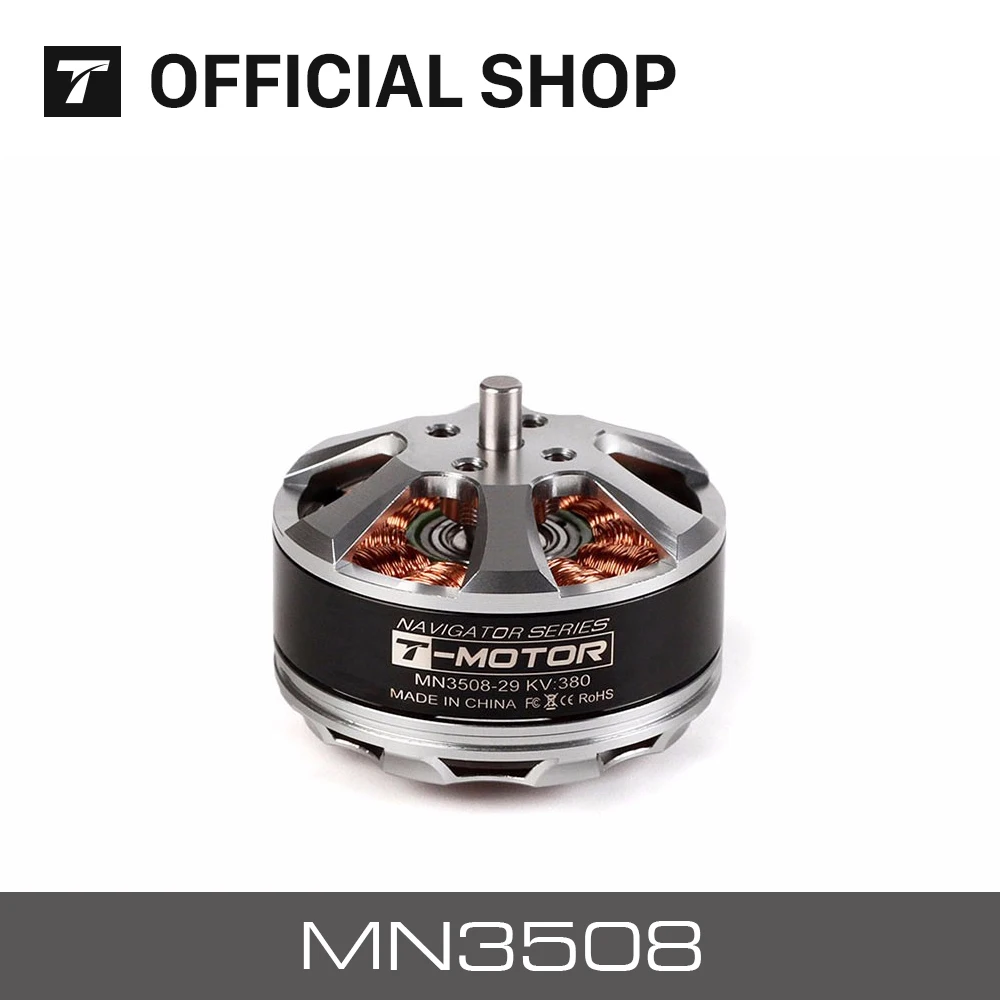 T-MOTOR бренд RC двигатель MN3508 KV380 внешний бесщеточный мотор для мультикоптера многовинтовой лодки самолетов дронов
