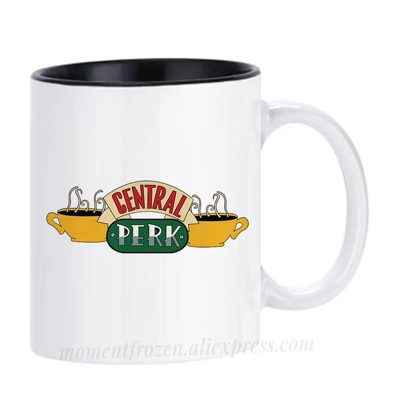 

Personalised Friends Cups Tv Show Central Perk Mugen 13oz Ceramic Coffee Mug Home Decal Tableware Teaware Coffeeware Drinkware