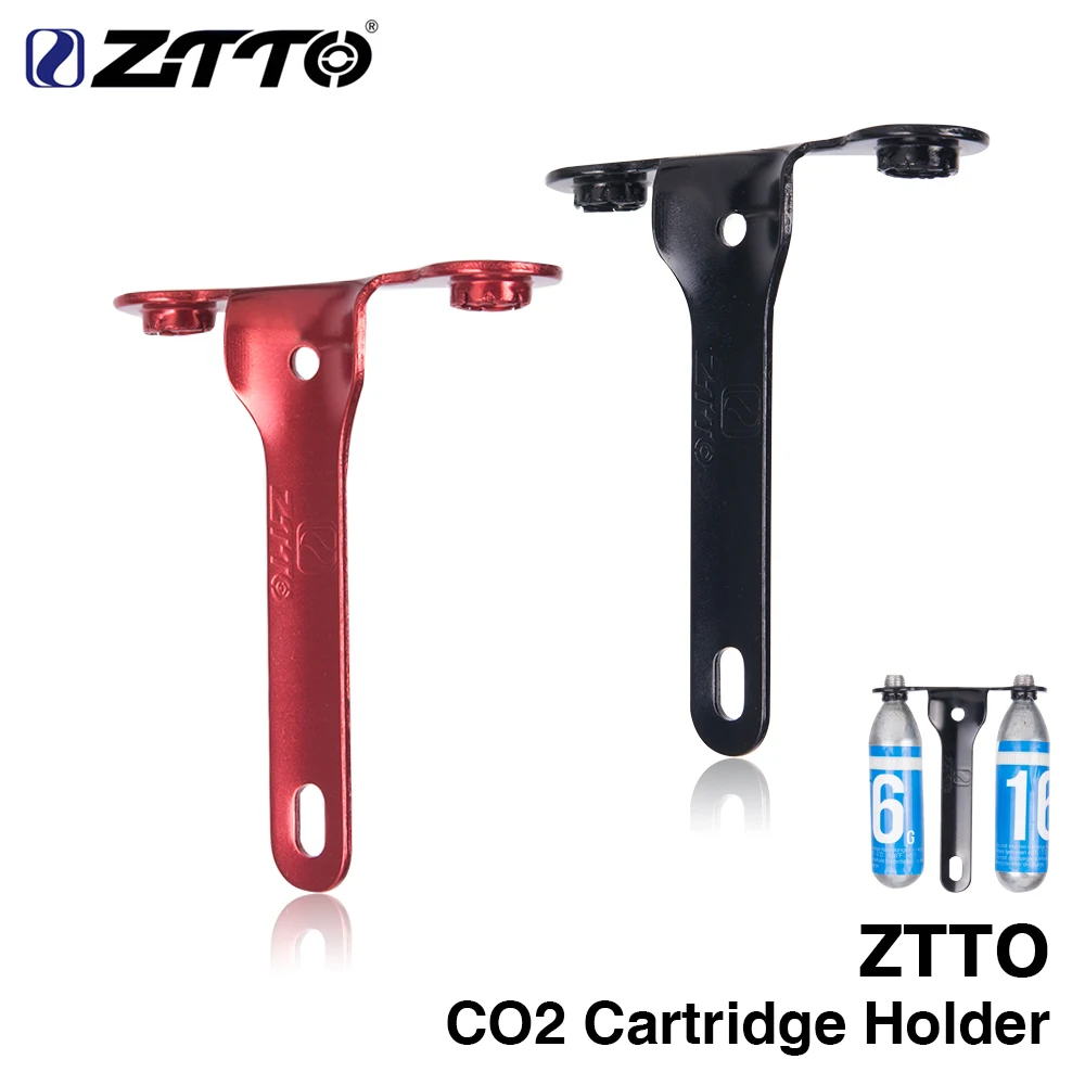 ZTTO Road Bicycle Water Bottle Cage CO2 Cartridge Holder Bracket Hold 2 X Control Blast For Mountain Bike Parts